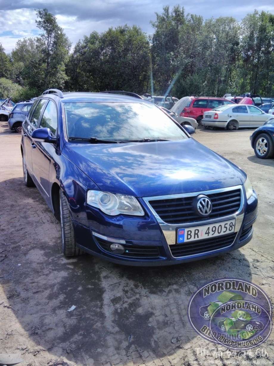 VW Passat 2005-2010 (B6) (B6), Motorkode: BMP, Girkassekode: 