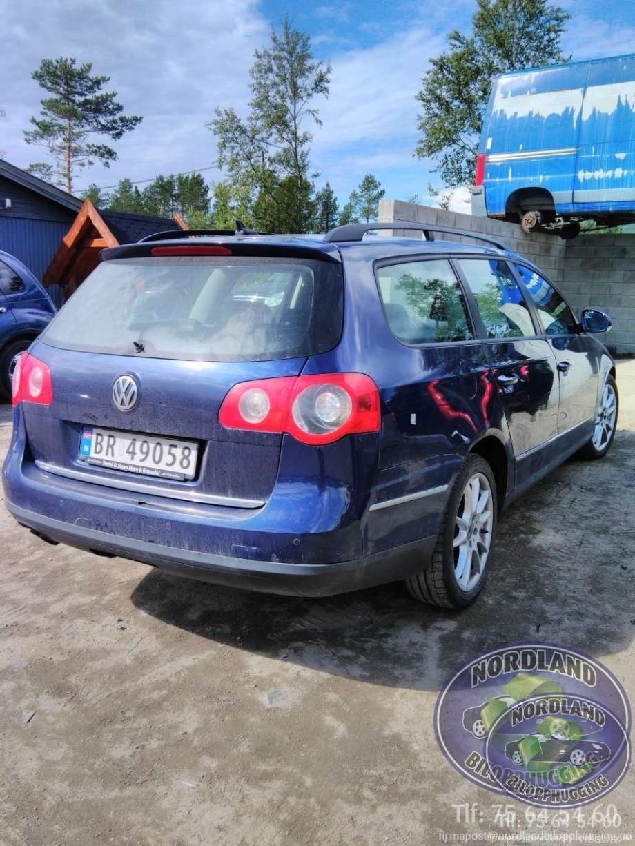 VW Passat 2005-2010 (B6) (B6), Motorkode: BMP, Girkassekode: 