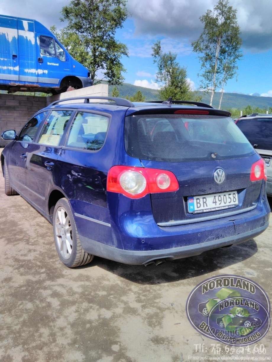 VW Passat 2005-2010 (B6) (B6), Motorkode: BMP, Girkassekode: 