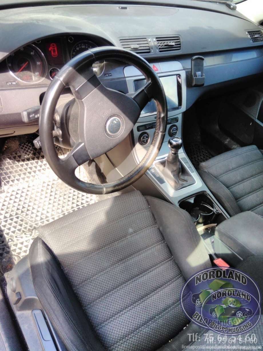 VW Passat 2005-2010 (B6) (B6), Motorkode: BMP, Girkassekode: 