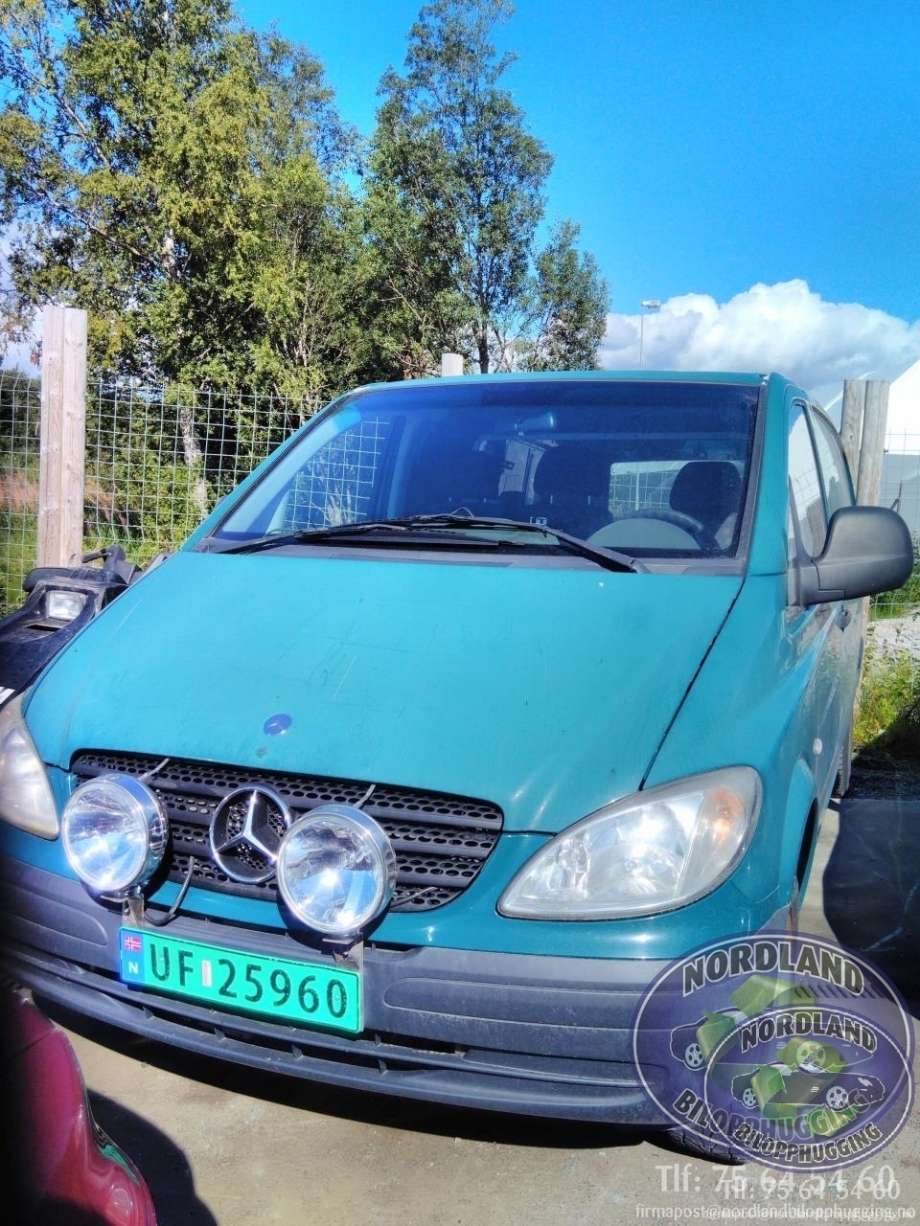 Mercedes Vito/Viano 2004-2010 (Fase 1) (W639) (W639), Motorkode: 646.982, Girkassekode: