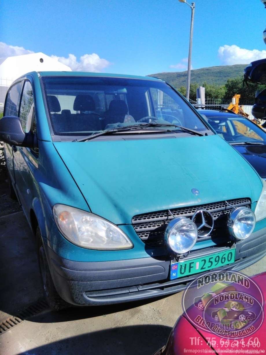 Mercedes Vito/Viano 2004-2010 (Fase 1) (W639) (W639), Motorkode: 646.982, Girkassekode: