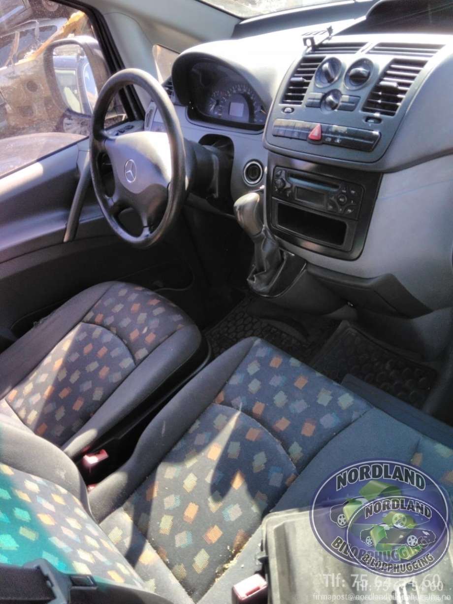 Mercedes Vito/Viano 2004-2010 (Fase 1) (W639) (W639), Motorkode: 646.982, Girkassekode: