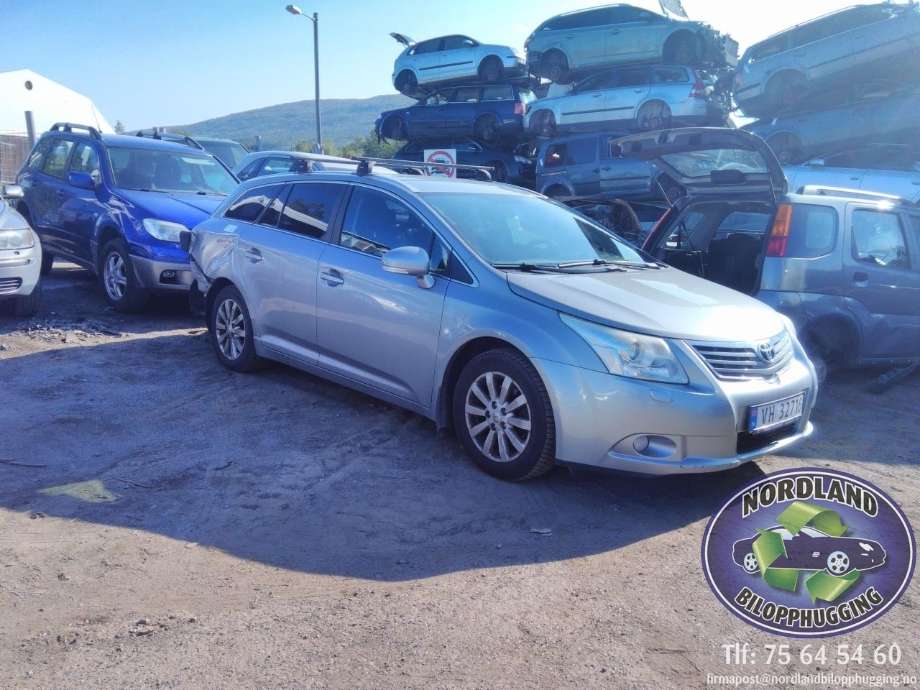 Toyota Avensis 2009-2015 (Type III, Fase 1) , Motorkode: 1AD-FTV, Girkassekode: 