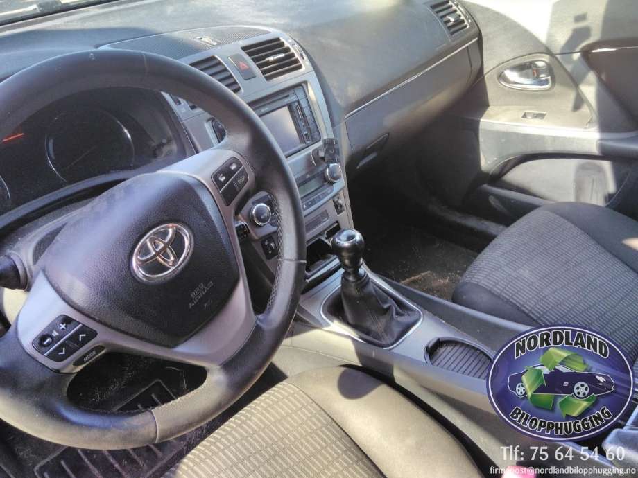 Toyota Avensis 2009-2015 (Type III, Fase 1) , Motorkode: 1AD-FTV, Girkassekode: 