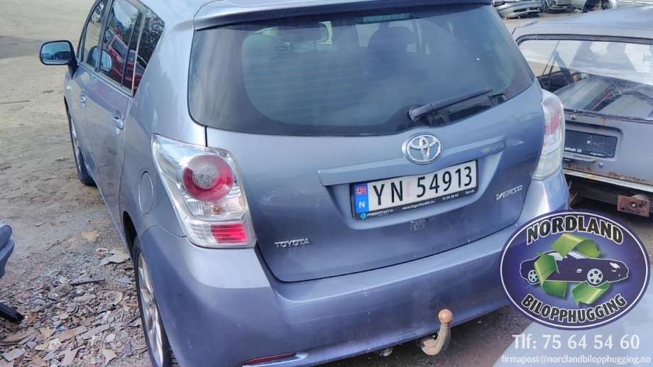 Toyota Verso 2009-2016 (Type III) , Motorkode: 1AD-FTV, Girkassekode: 