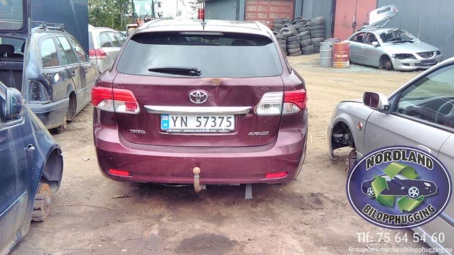 Toyota Avensis 2009-2015 (Type III, Fase 1) , Motorkode: 1AD-FTV, Girkassekode: 