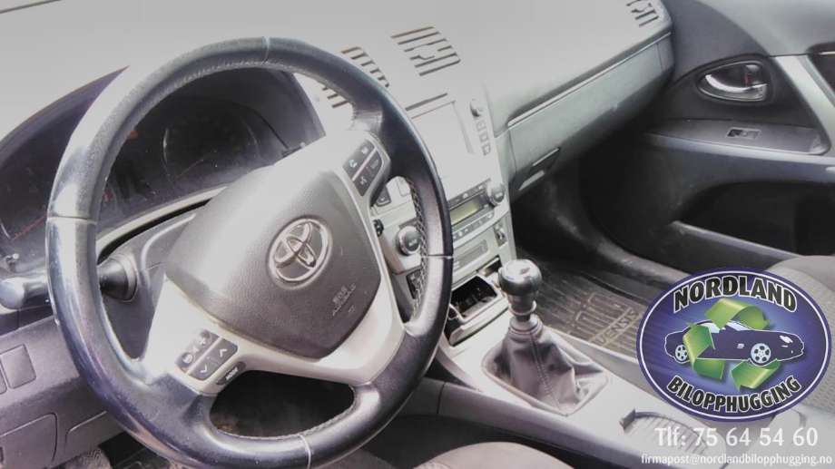 Toyota Avensis 2009-2015 (Type III, Fase 1) , Motorkode: 1AD-FTV, Girkassekode: 