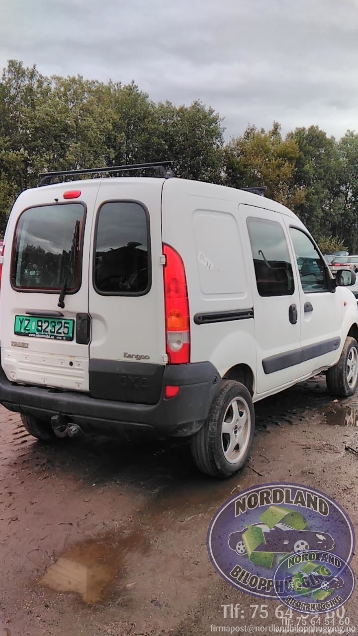 Renault Kangoo 2003-2007 (Type I, Fase 2) , Motorkode: F9Q 37, Girkassekode: