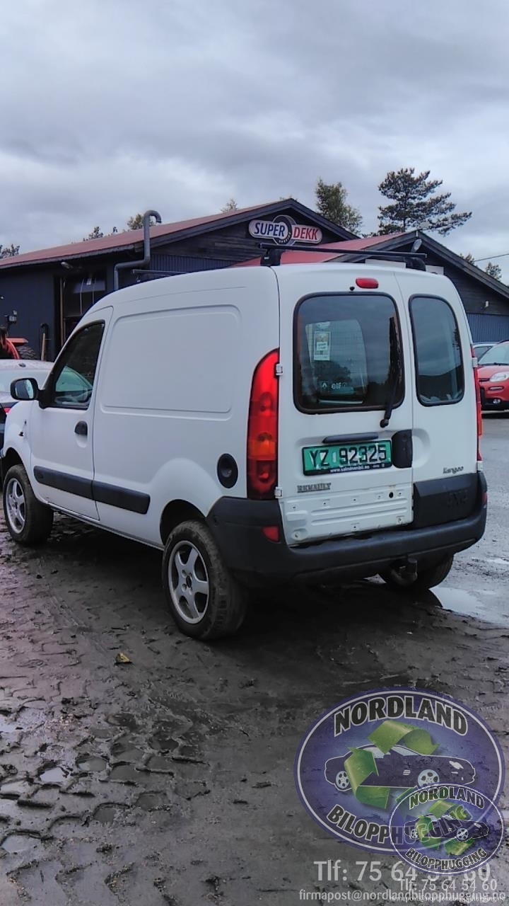 Renault Kangoo 2003-2007 (Type I, Fase 2) , Motorkode: F9Q 37, Girkassekode: