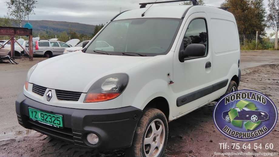 Renault Kangoo 2003-2007 (Type I, Fase 2) , Motorkode: F9Q 37, Girkassekode: