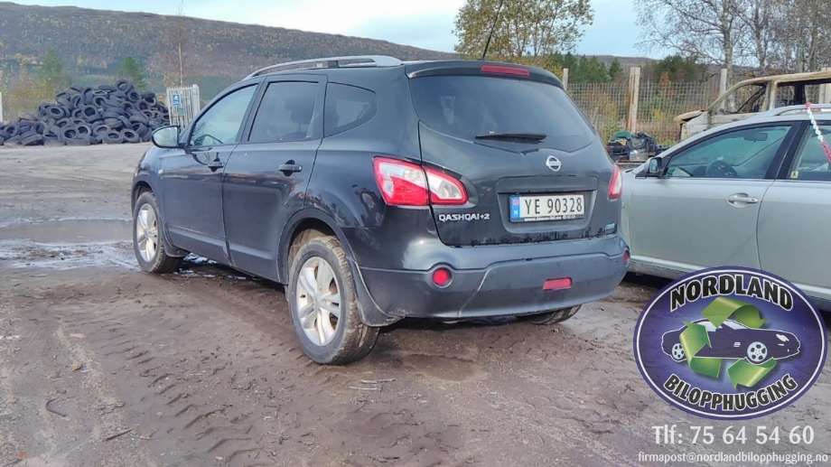 Nissan Qashqai 2010-2014 (Type I, Fase 2) , Motorkode: K9K, Girkassekode: 