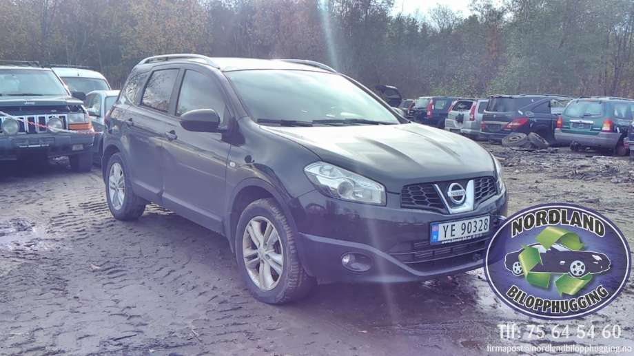 Nissan Qashqai 2010-2014 (Type I, Fase 2) , Motorkode: K9K, Girkassekode: 