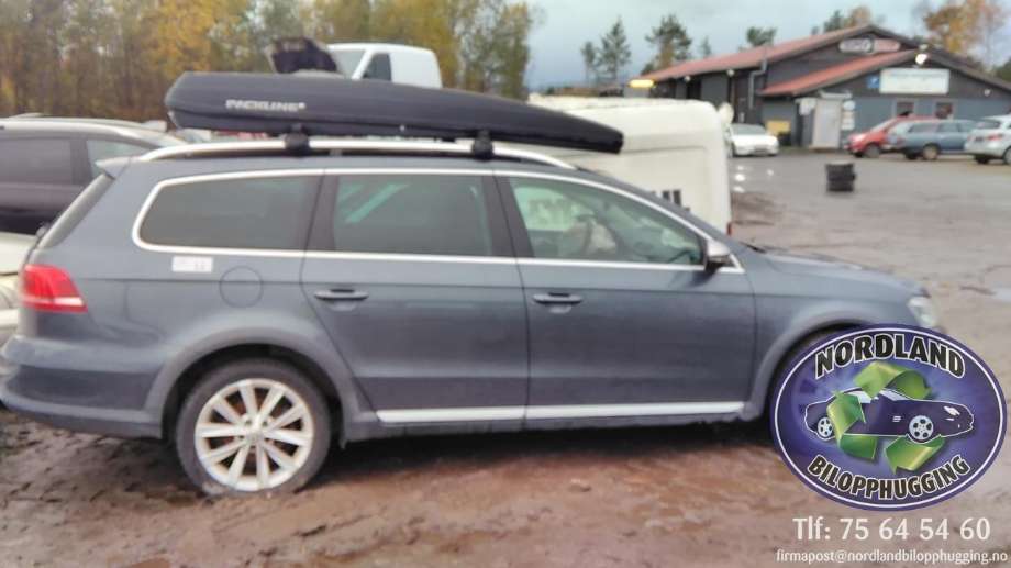 VW Passat 2011-2015 (B7) (B7), Motorkode: CFF, Girkassekode: 