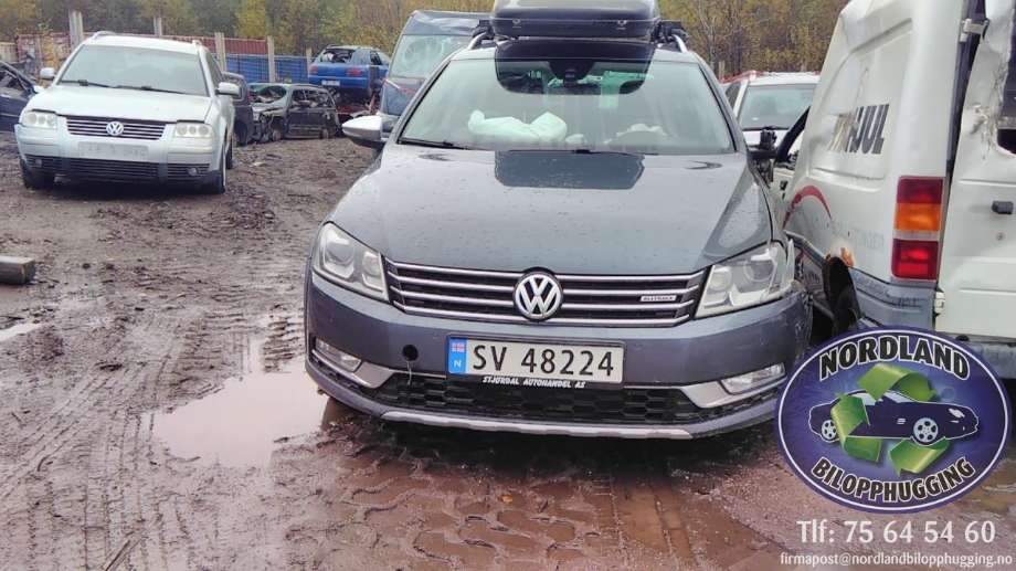 VW Passat 2011-2015 (B7) (B7), Motorkode: CFF, Girkassekode: 