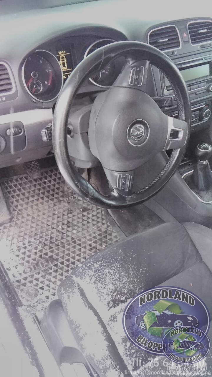 VW Golf VI 2008-2012 , Motorkode: CAY, Girkassekode: 