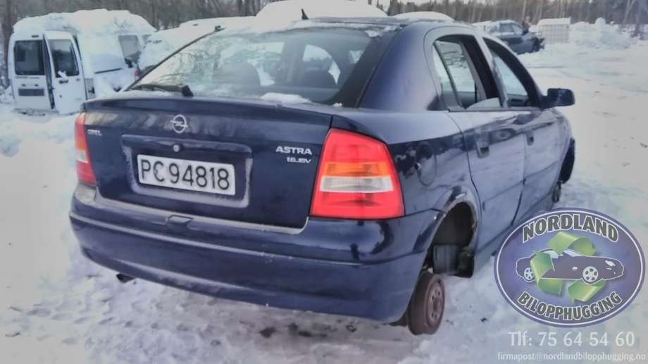 Opel Astra G 1998-2004 , Motorkode: Z16XE, Girkassekode: 