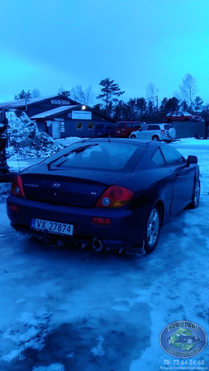 Hyundai Coupe 2002-2006 (Type II, Fase 1) , Motorkode: G4ED, Girkassekode: 