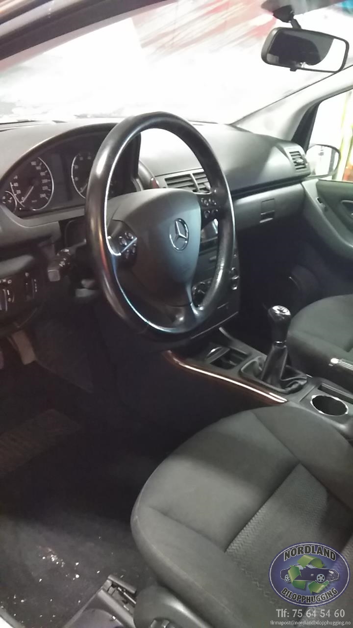 Mercedes A-Klasse 2005-2012 (W169) (W169), Motorkode: 266920, Girkassekode: 