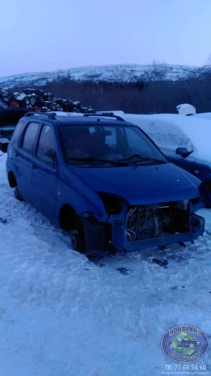 Subaru Justy 2003-2007 (Type III) , Motorkode: M13A, Girkassekode: 