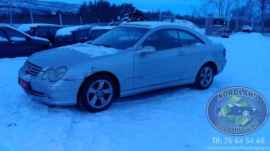 Mercedes CLK 2002-2009 (C209) (C209), Motorkode: 112 912, Girkassekode: 722696 - 03470965