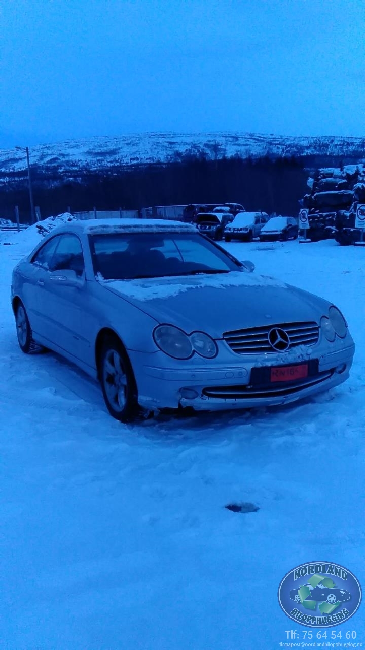 Mercedes CLK 2002-2009 (C209) (C209), Motorkode: 112 912, Girkassekode: 722696 - 03470965