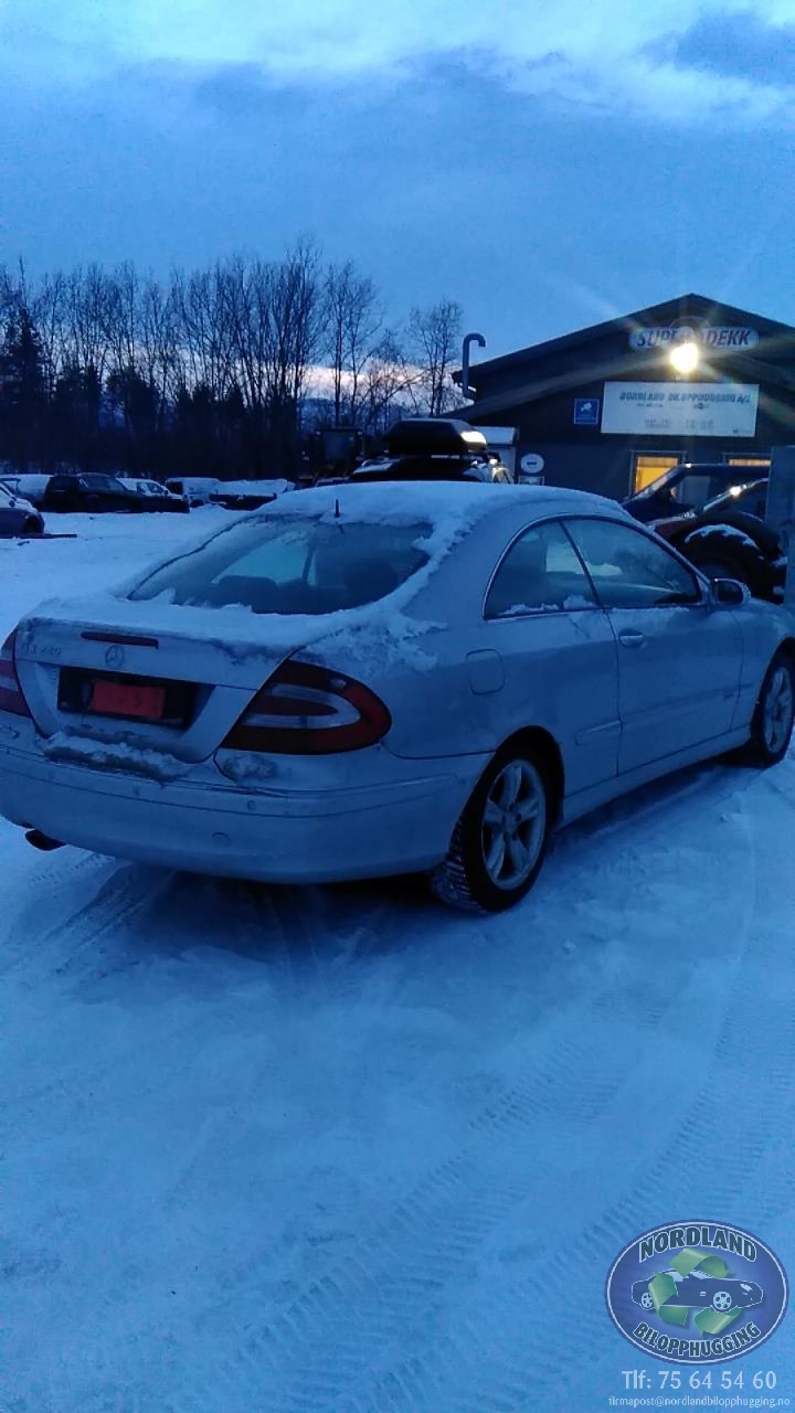 Mercedes CLK 2002-2009 (C209) (C209), Motorkode: 112 912, Girkassekode: 722696 - 03470965