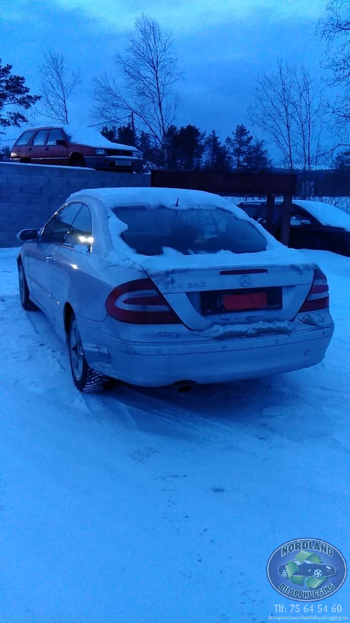 Mercedes CLK 2002-2009 (C209) (C209), Motorkode: 112 912, Girkassekode: 722696 - 03470965