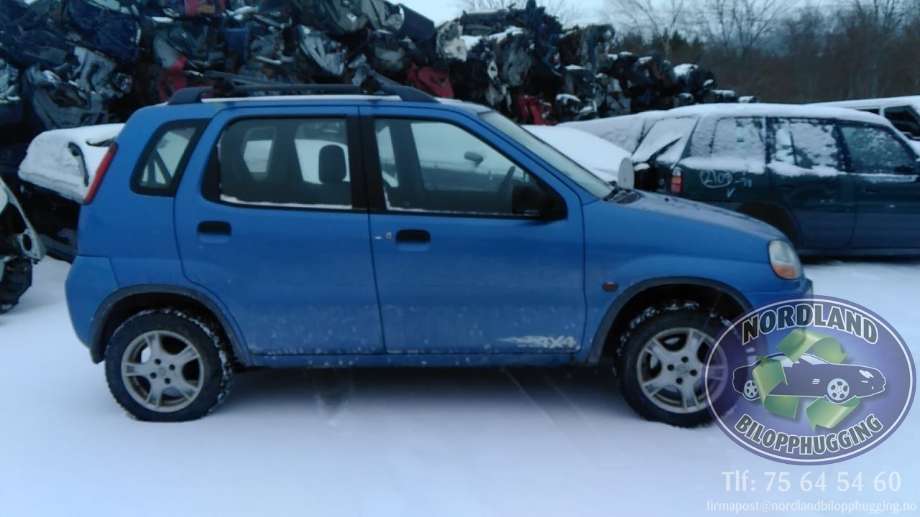 Suzuki Ignis 2000-2006 (Type I) (JAPAN) (JAPAN), Motorkode: M13A, Girkassekode: 