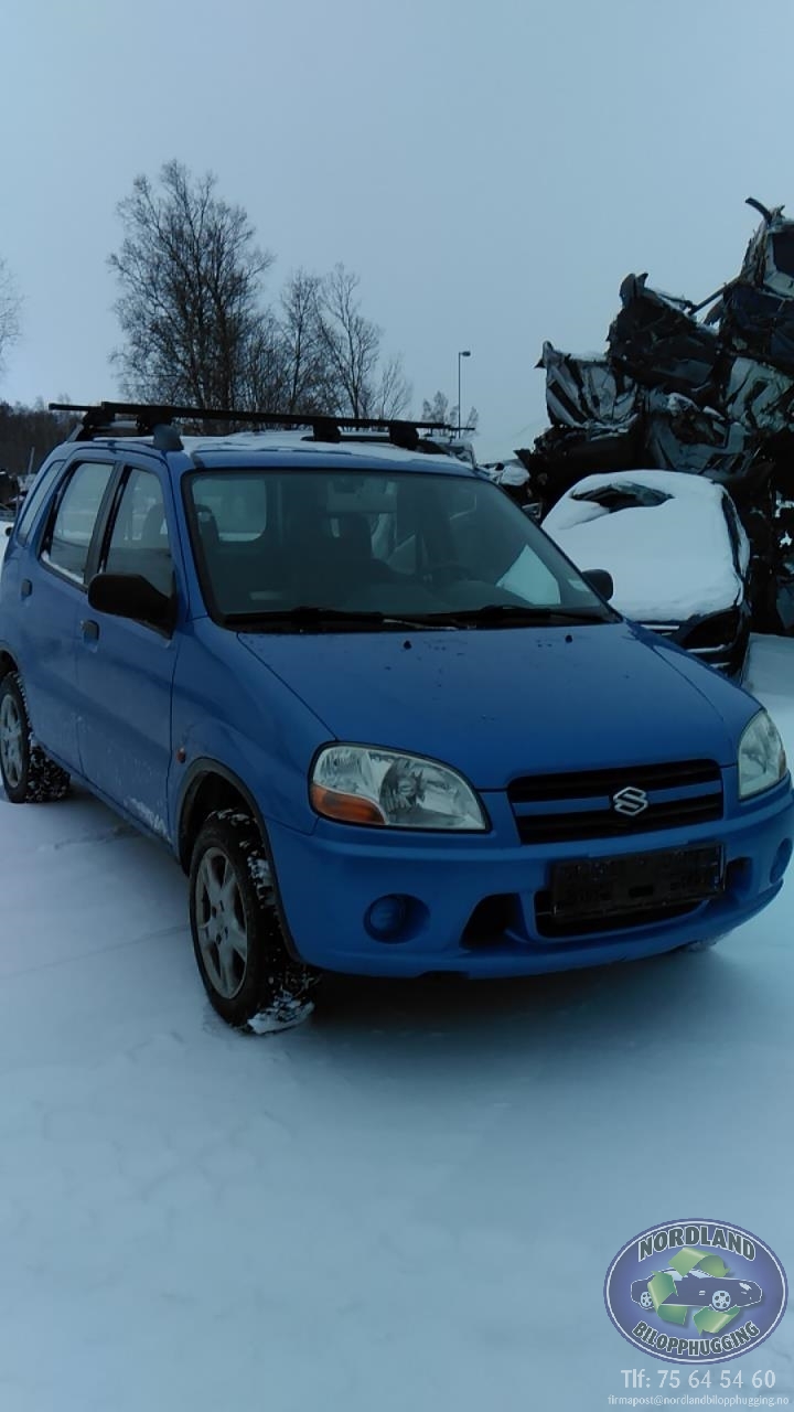 Suzuki Ignis 2000-2006 (Type I) (JAPAN) (JAPAN), Motorkode: M13A, Girkassekode: 