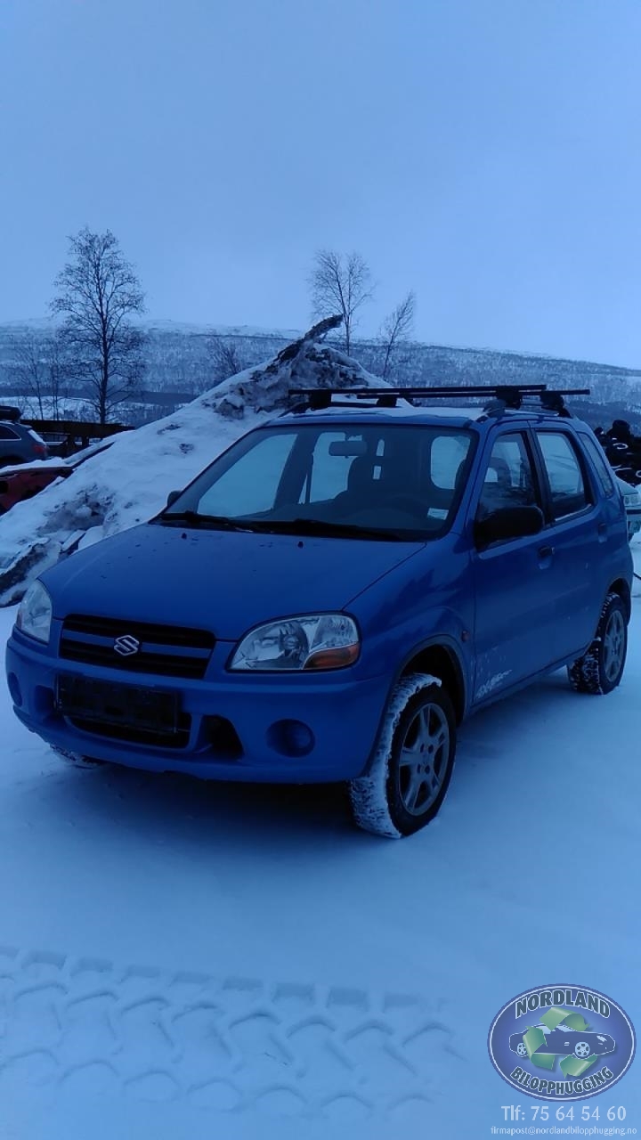 Suzuki Ignis 2000-2006 (Type I) (JAPAN) (JAPAN), Motorkode: M13A, Girkassekode: 