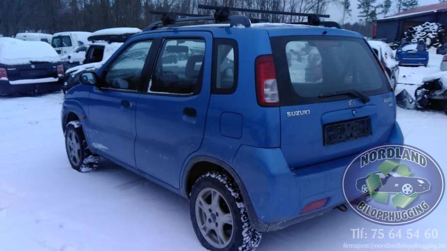 Suzuki Ignis 2000-2006 (Type I) (JAPAN) (JAPAN), Motorkode: M13A, Girkassekode: 