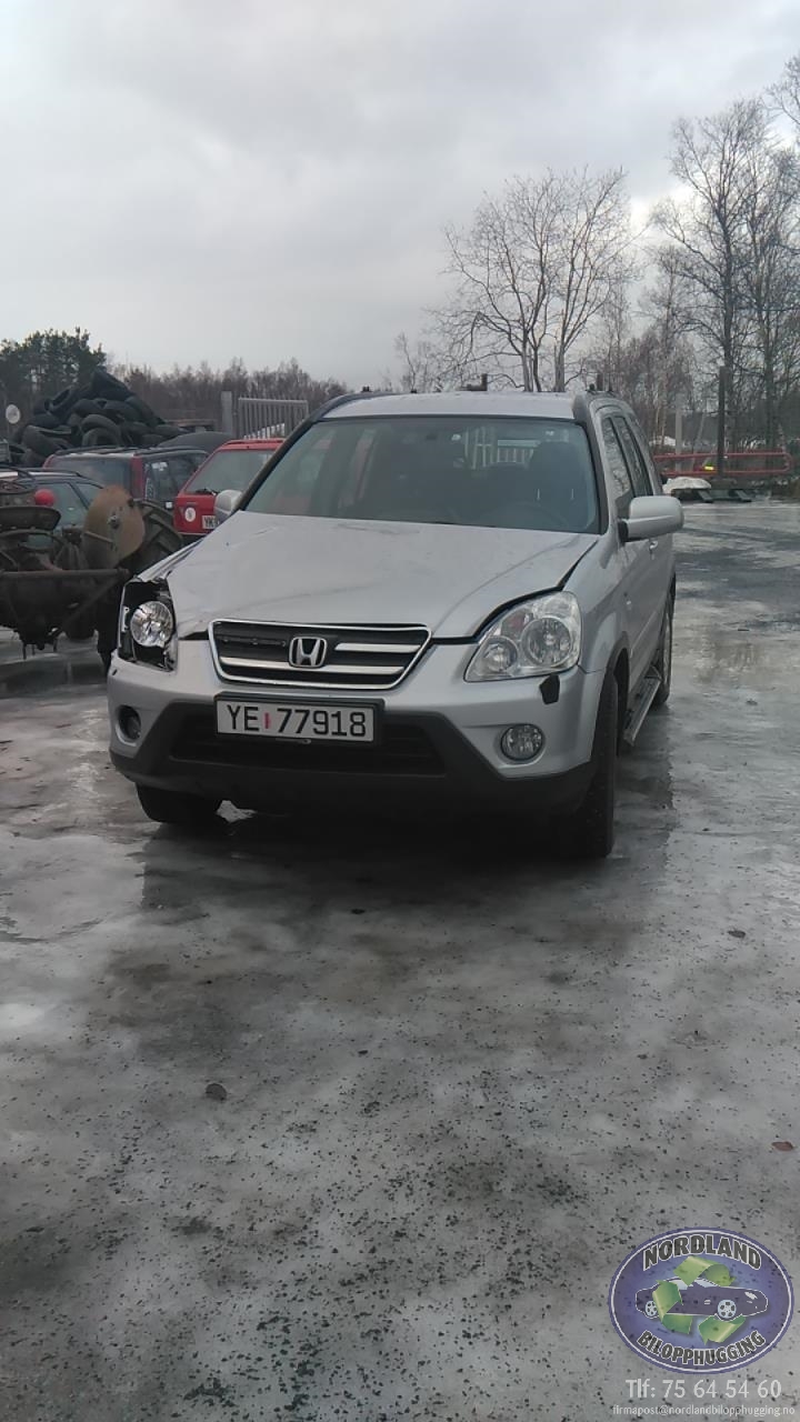 Honda CR-V 2002-2006 (Type II) , Motorkode: K20A4, Girkassekode: 