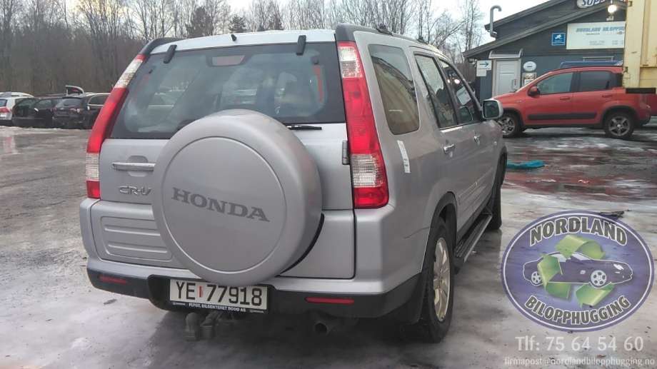 Honda CR-V 2002-2006 (Type II) , Motorkode: K20A4, Girkassekode: 