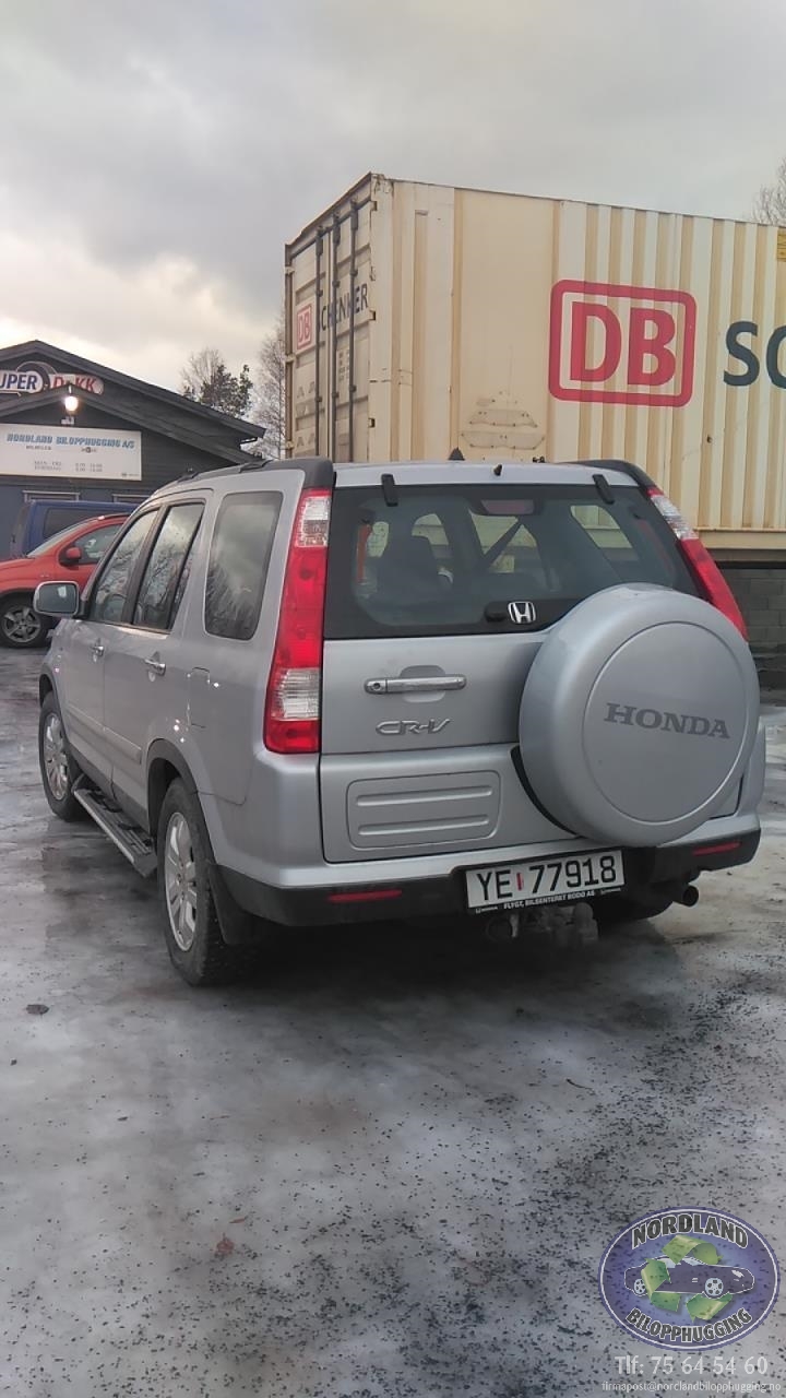 Honda CR-V 2002-2006 (Type II) , Motorkode: K20A4, Girkassekode: 