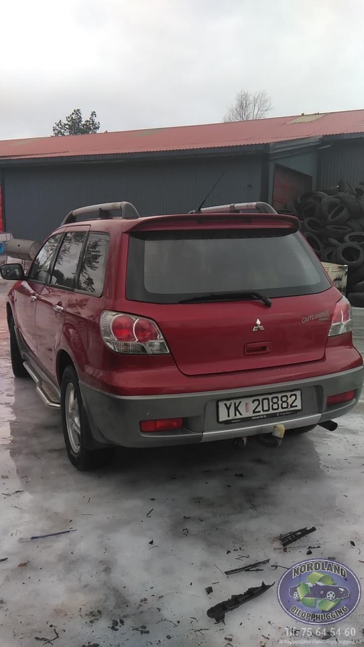 Mitsubishi Outlander 2003-2006 (Type I) , Motorkode: 4G63, Girkassekode: 