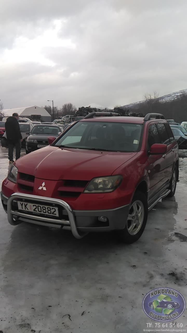 Mitsubishi Outlander 2003-2006 (Type I) , Motorkode: 4G63, Girkassekode: 
