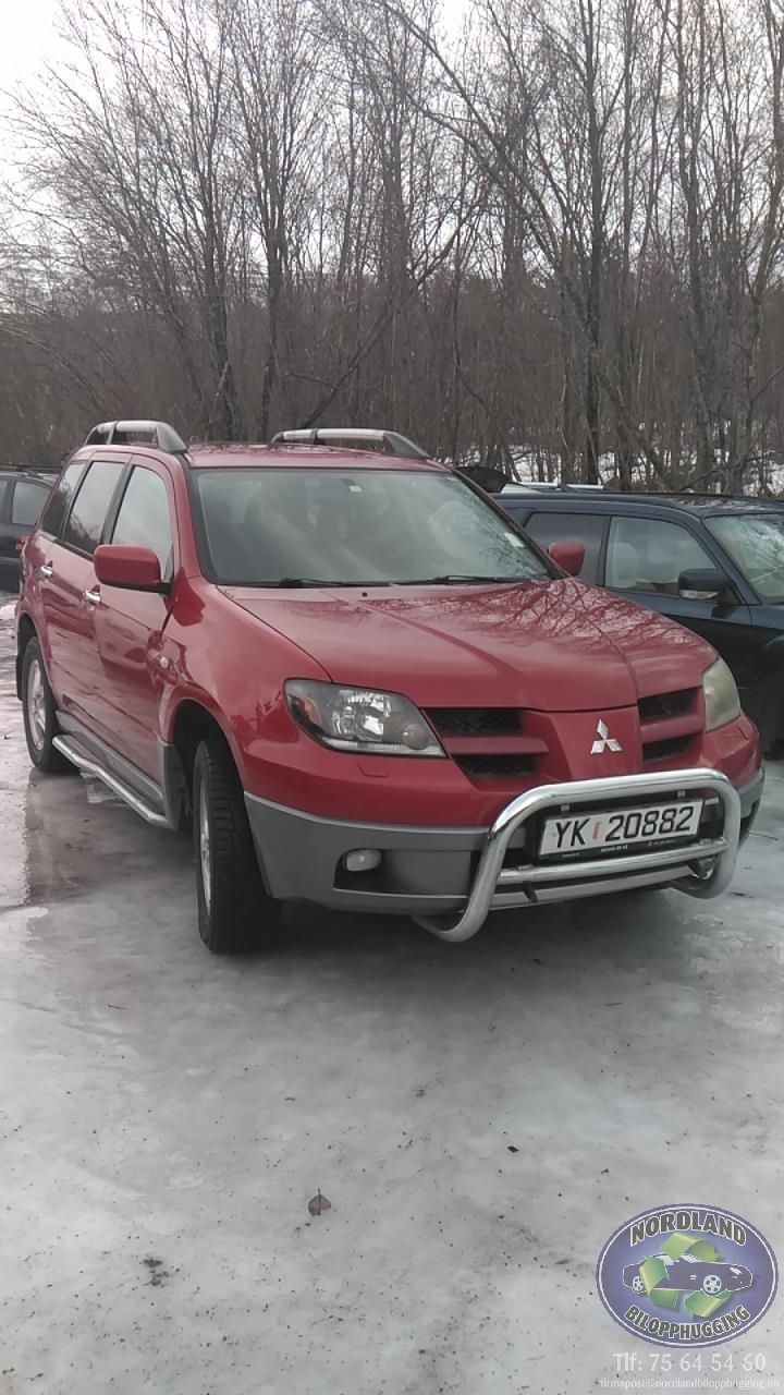 Mitsubishi Outlander 2003-2006 (Type I) , Motorkode: 4G63, Girkassekode: 