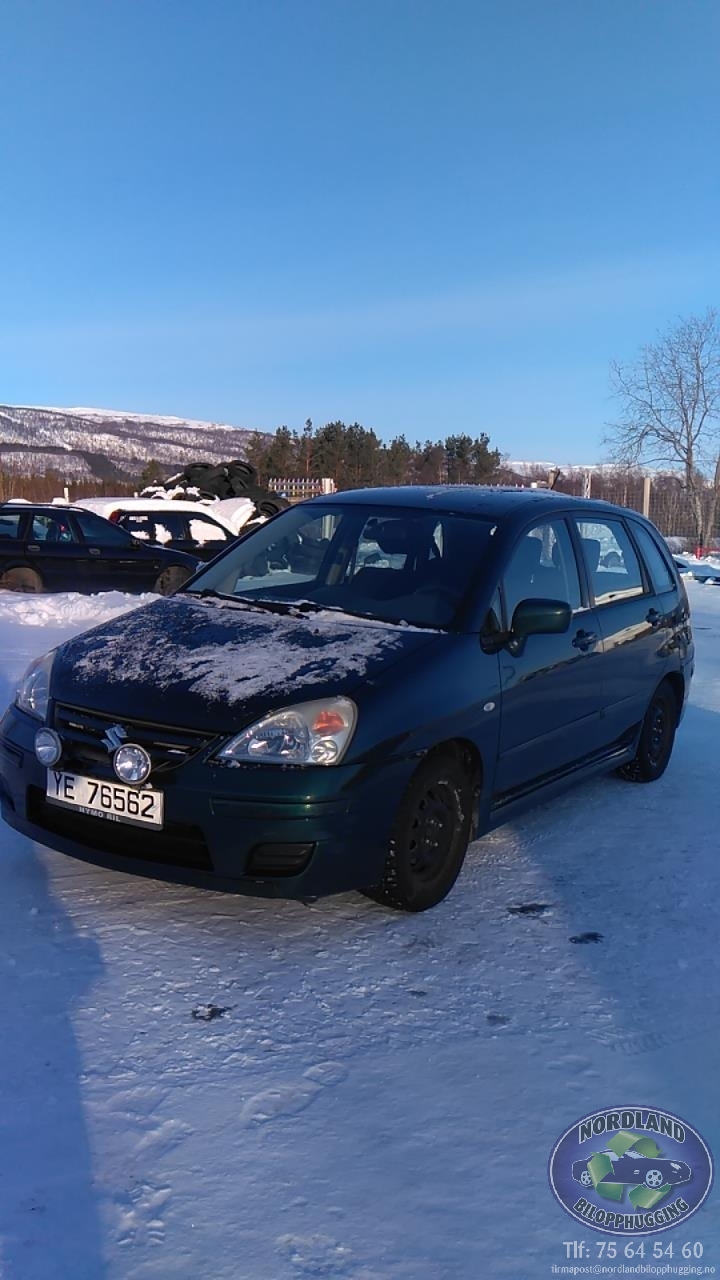Suzuki Liana 2004-2010 (Fase 2) , Motorkode: M16A, Girkassekode: 