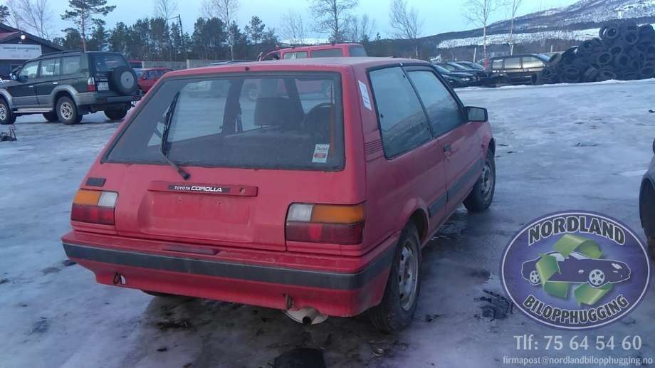 Toyota Corolla 1982-1987 (KE80) (KE80), Motorkode: , Girkassekode: