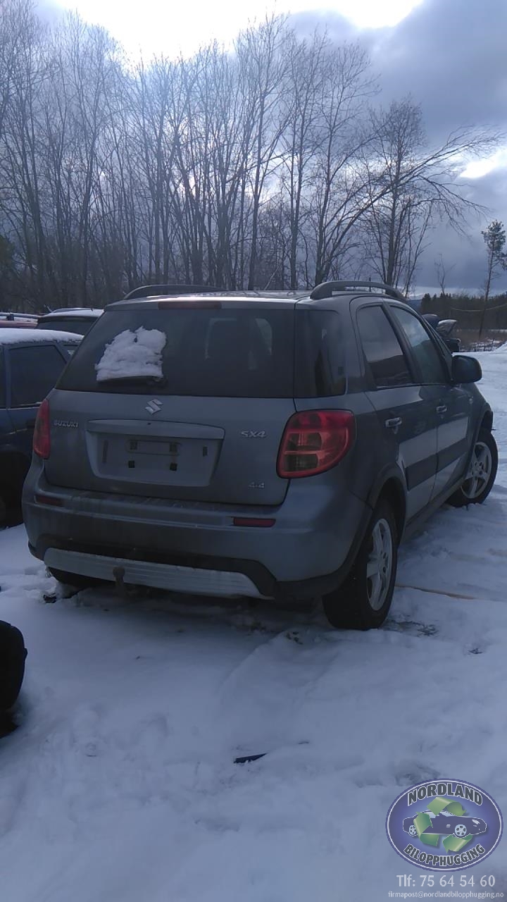 Suzuki SX4 2006-2009 (Type I, Fase 1) , Motorkode: M16A, Girkassekode: 
