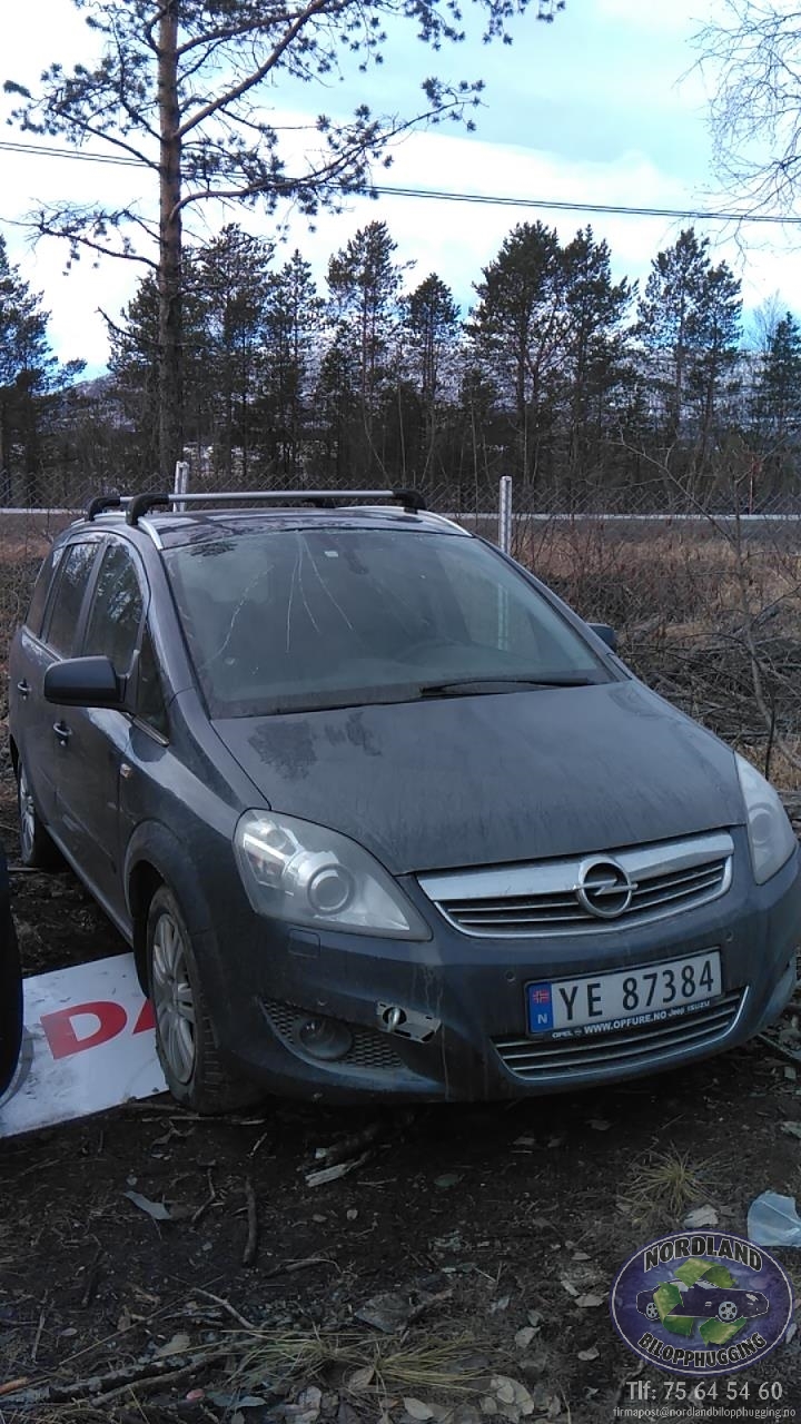 Opel Zafira B 2005-2011 , Motorkode: Z17DTR, Girkassekode: 