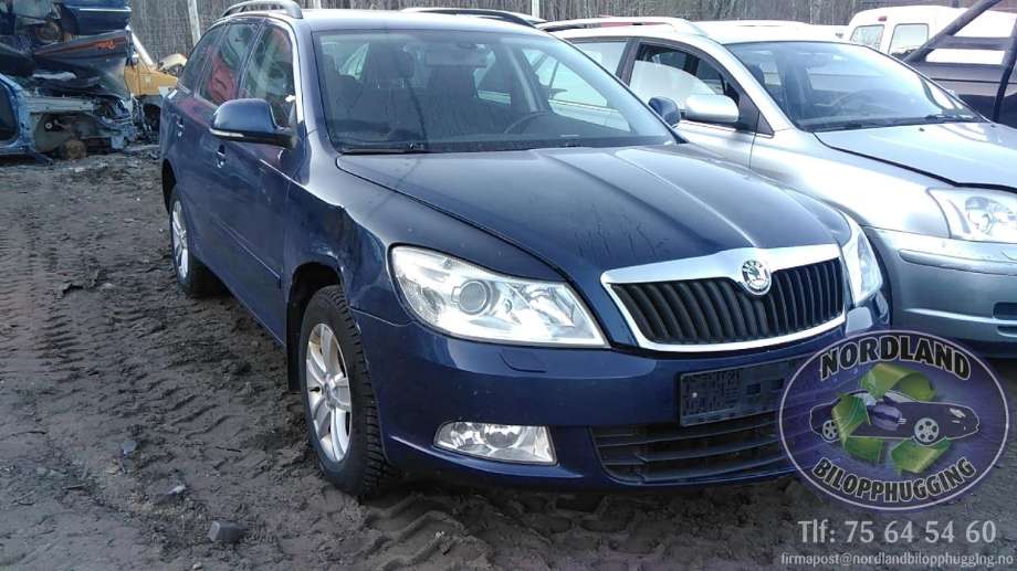 Škoda Octavia 2009-2013 (Type II, Fase 2) , Motorkode: CAY, Girkassekode: