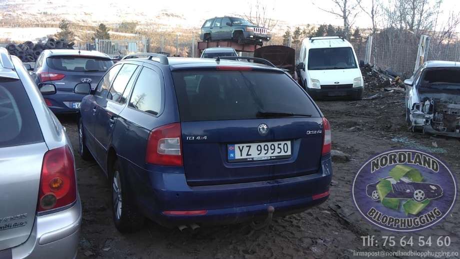 Škoda Octavia 2009-2013 (Type II, Fase 2) , Motorkode: CAY, Girkassekode: