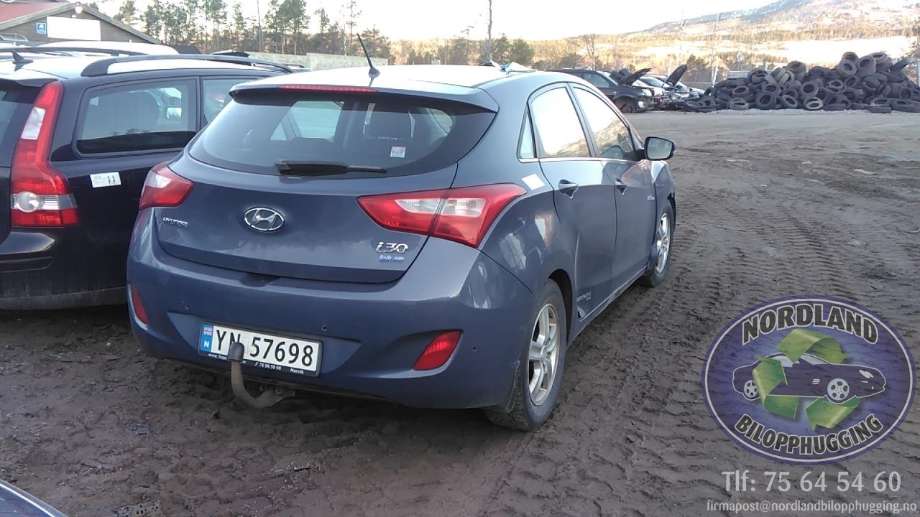 Hyundai i30 2012-2017 (Type II) , Motorkode: D4FB-5IL, Girkassekode: 