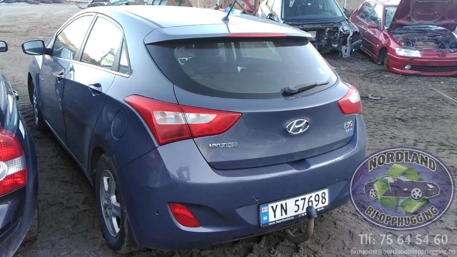 Hyundai i30 2012-2017 (Type II) , Motorkode: D4FB-5IL, Girkassekode: 