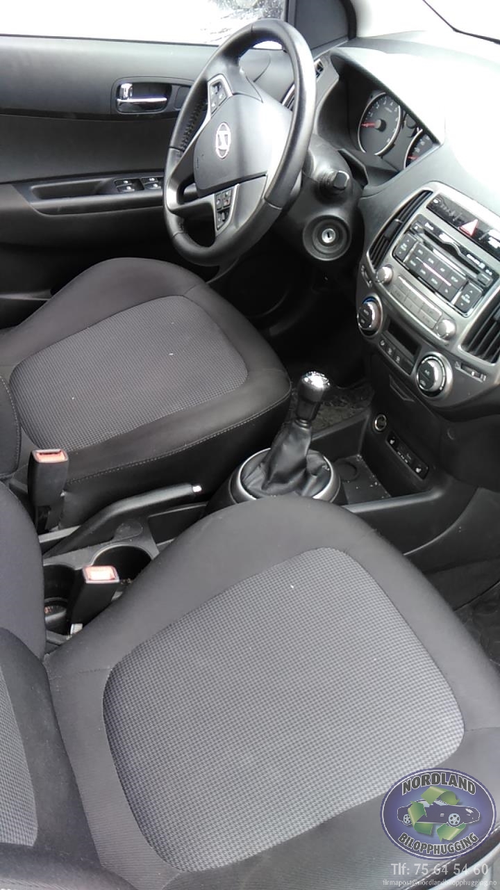 Hyundai i20 2009-2014 (Type I) , Motorkode: G4LA-5H, Girkassekode: 