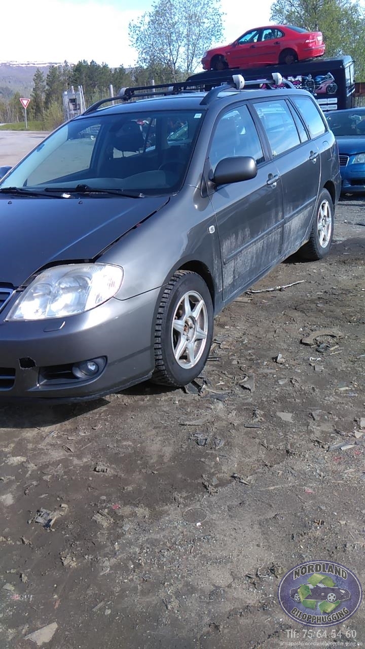 Toyota Corolla 2002-2007 , Motorkode: 1ND-TV, Girkassekode: 