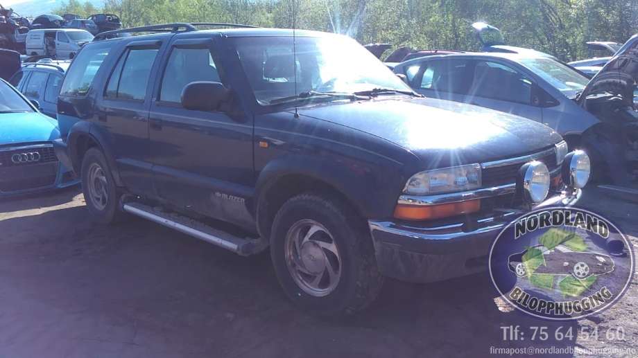 Chevrolet Blazer S-10 1995-2005 , Motorkode: 8. POS. I MOTOR, Girkassekode: 