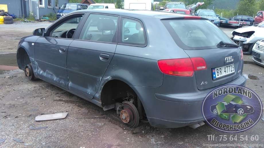Audi A3 2003-2008 (Type II, Fase 1) , Motorkode: BMM, Girkassekode: 